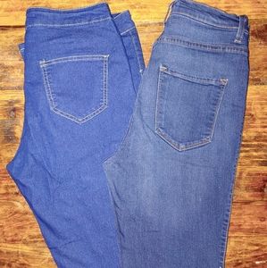 Bundle of 2 High Waist Skinny Jeans